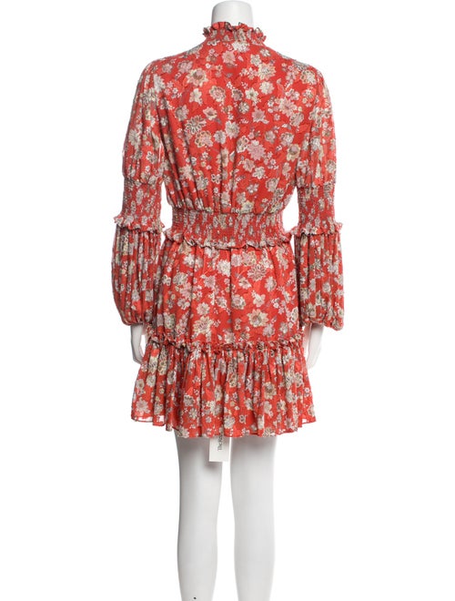 Alexis Floral Print Mini Dress