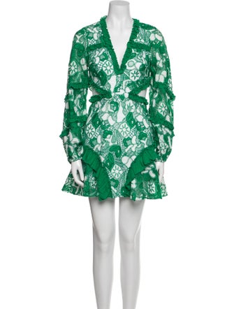 Alexis Floral Print Mini Dress