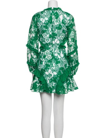 Alexis Floral Print Mini Dress