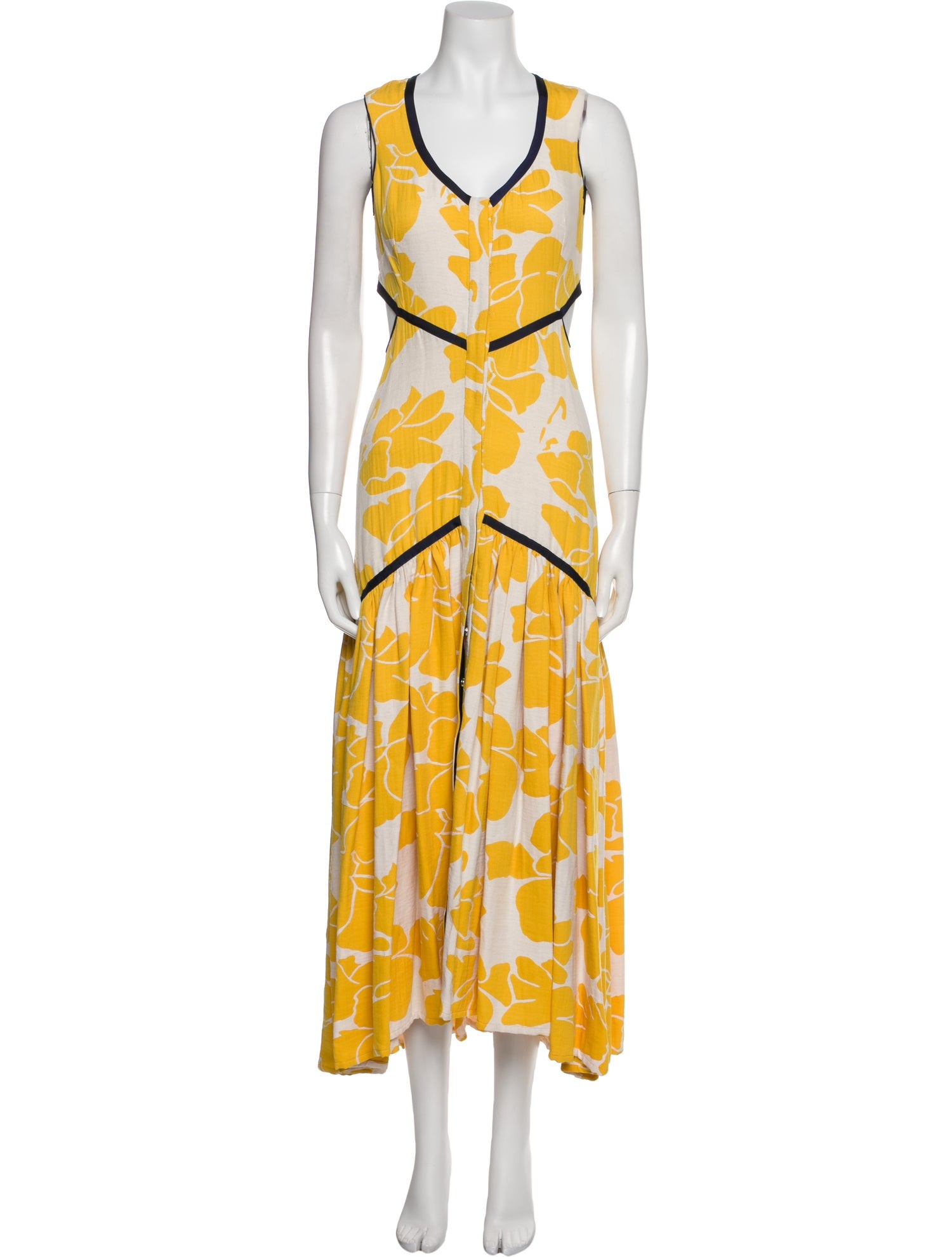 Alexis Printed Long Dress