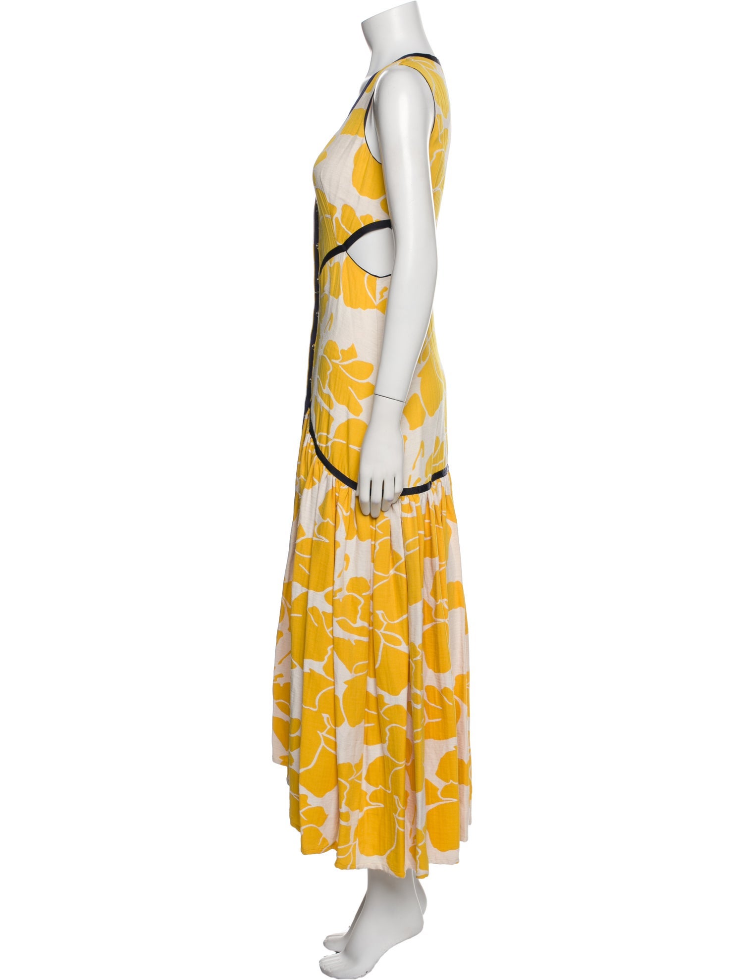 Alexis Printed Long Dress