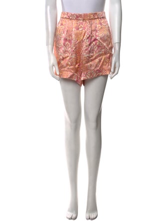 Alexis Printed Mini Shorts