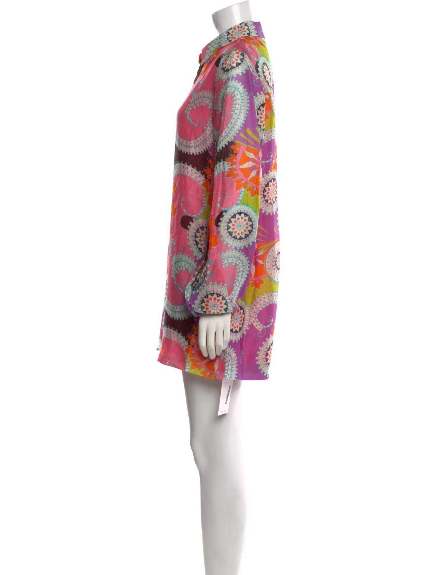 Alexis Linen Printed Romper