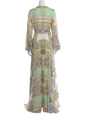 Alexis Printed Long Dress