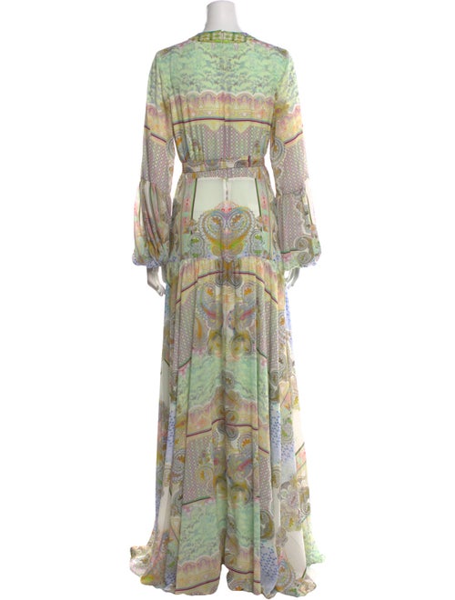 Alexis Printed Long Dress