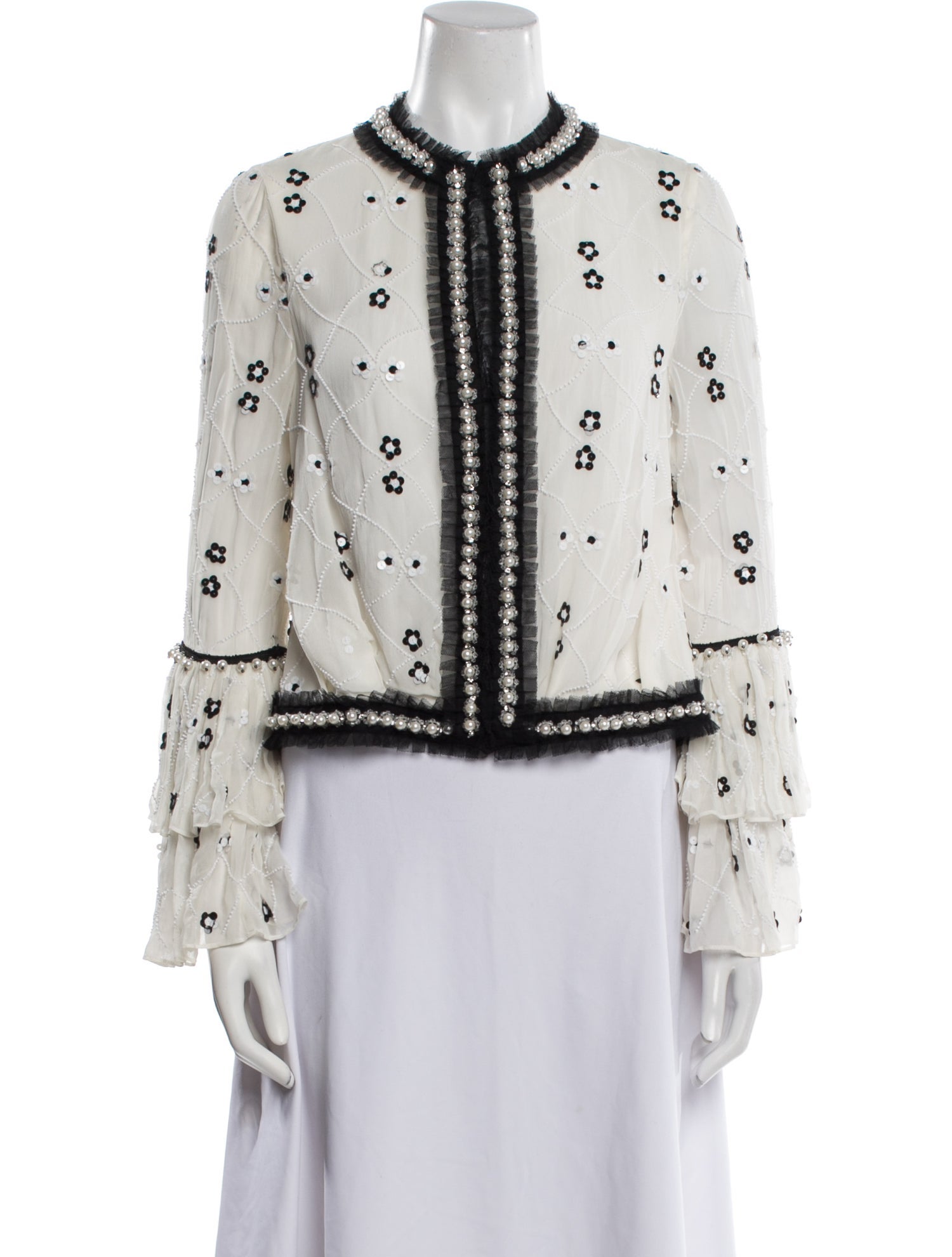 Alexis Printed Evening Jacket
