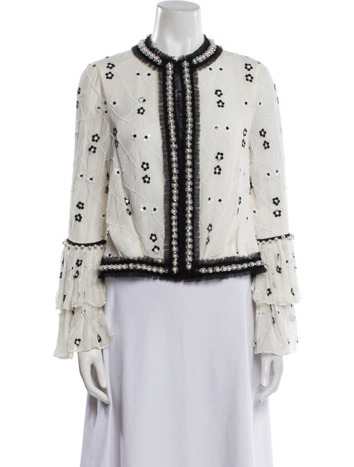 Alexis Printed Evening Jacket
