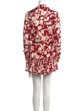 Alexis Floral Print Mini Dress