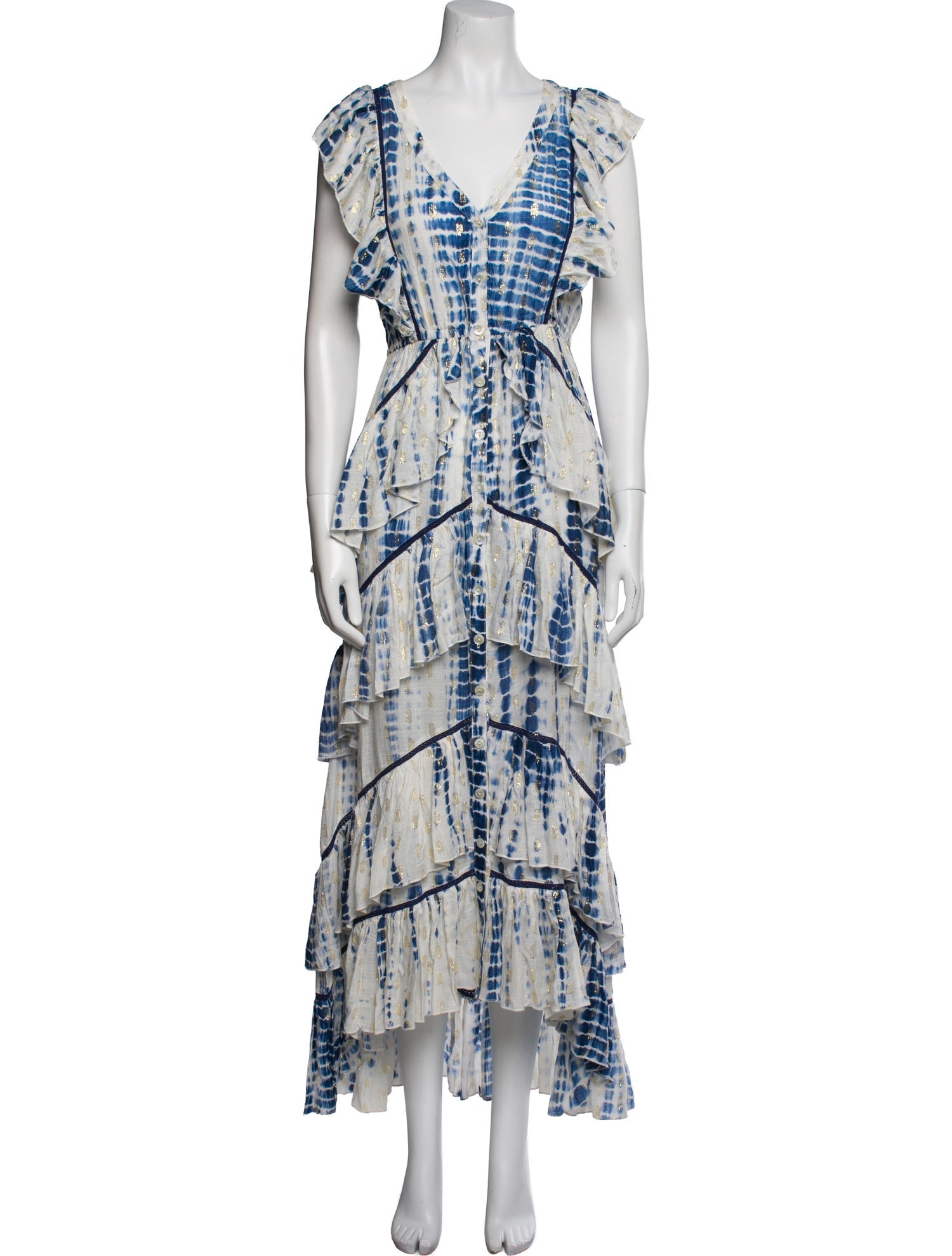 Alexis Printed Long Dress