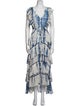Alexis Printed Long Dress