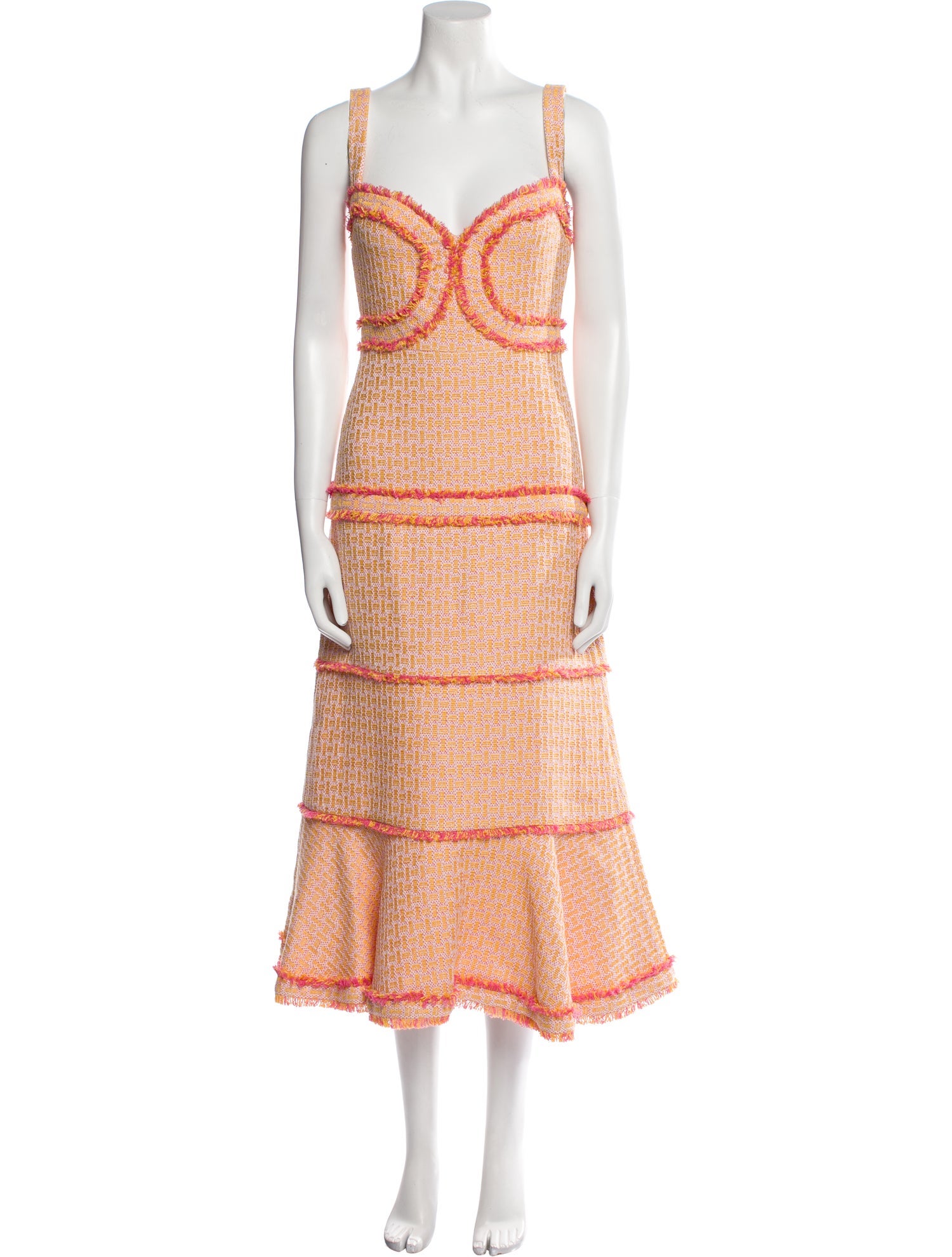 Alexis Printed Midi Length Dress