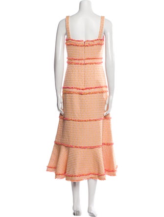 Alexis Printed Midi Length Dress