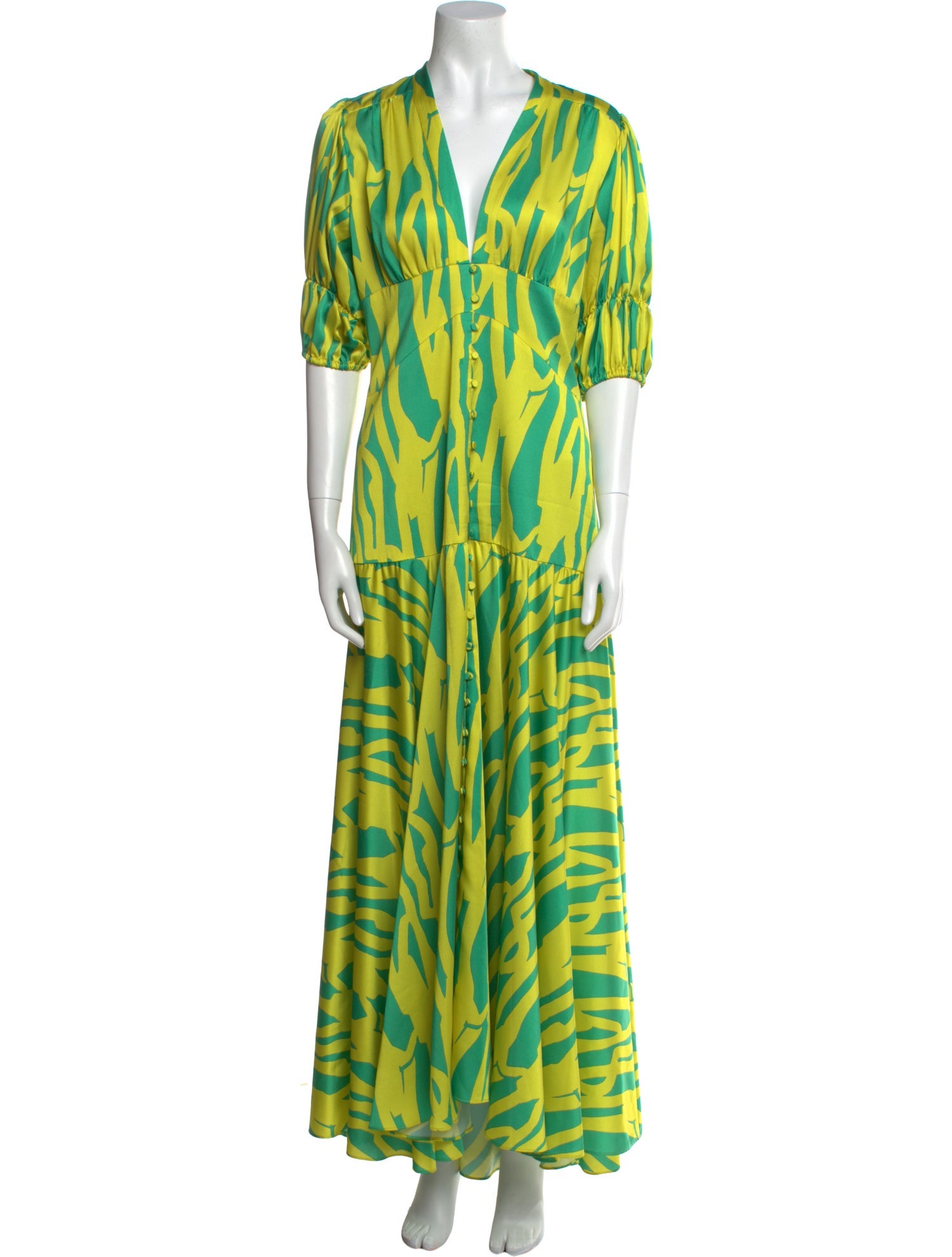Alexis Printed Long Dress