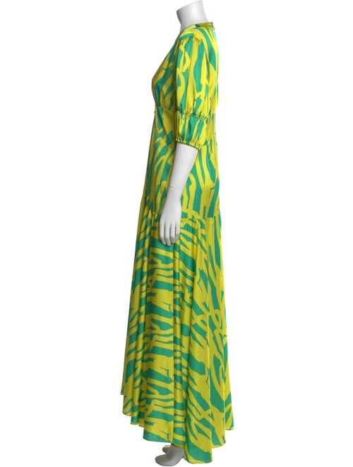 Alexis Printed Long Dress