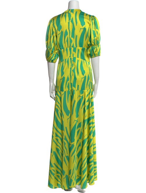 Alexis Printed Long Dress