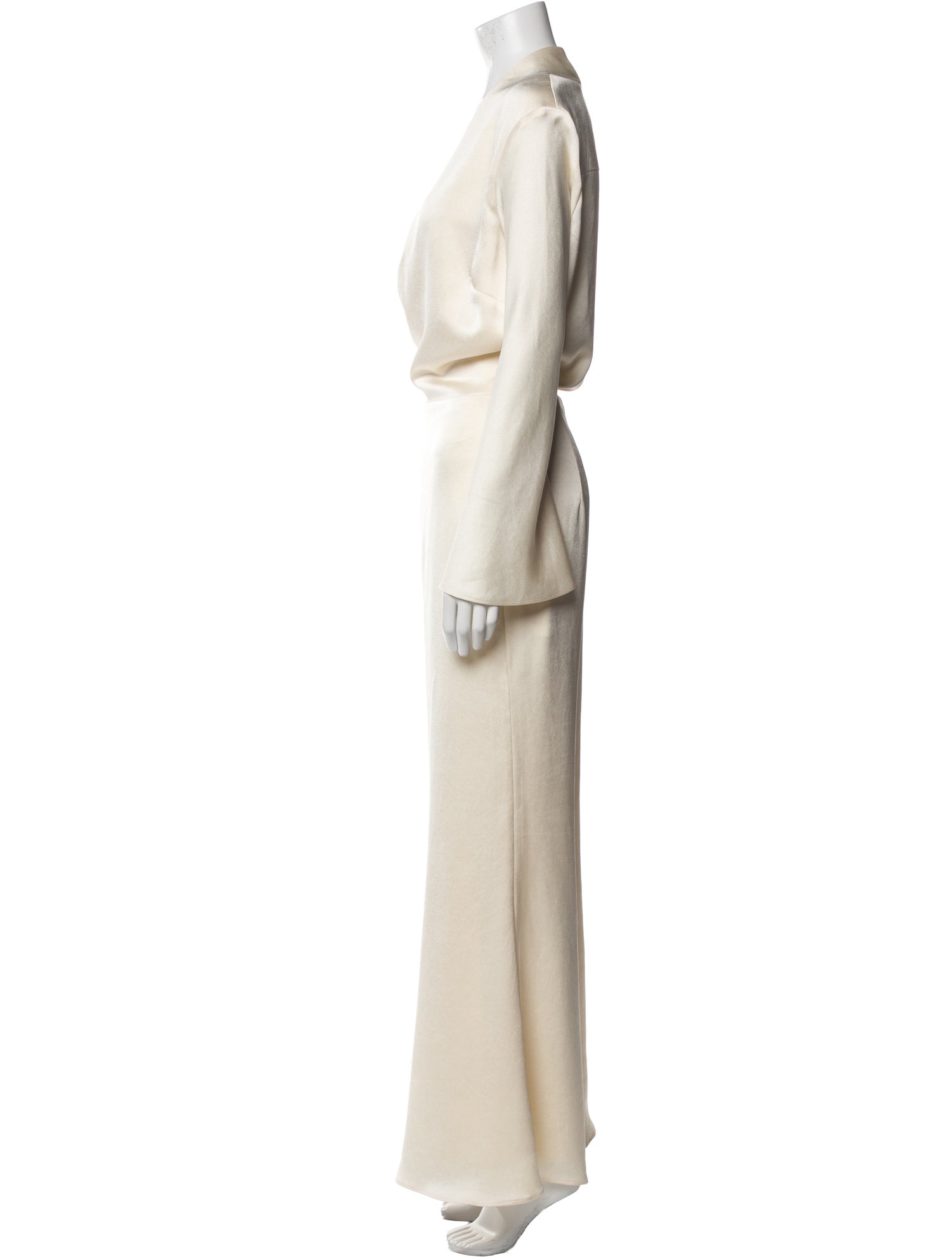 Alexis Plunge Neckline Jumpsuit