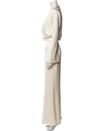 Alexis Plunge Neckline Jumpsuit