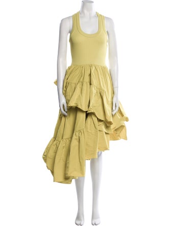 Alexis Scoop Neck Long Dress