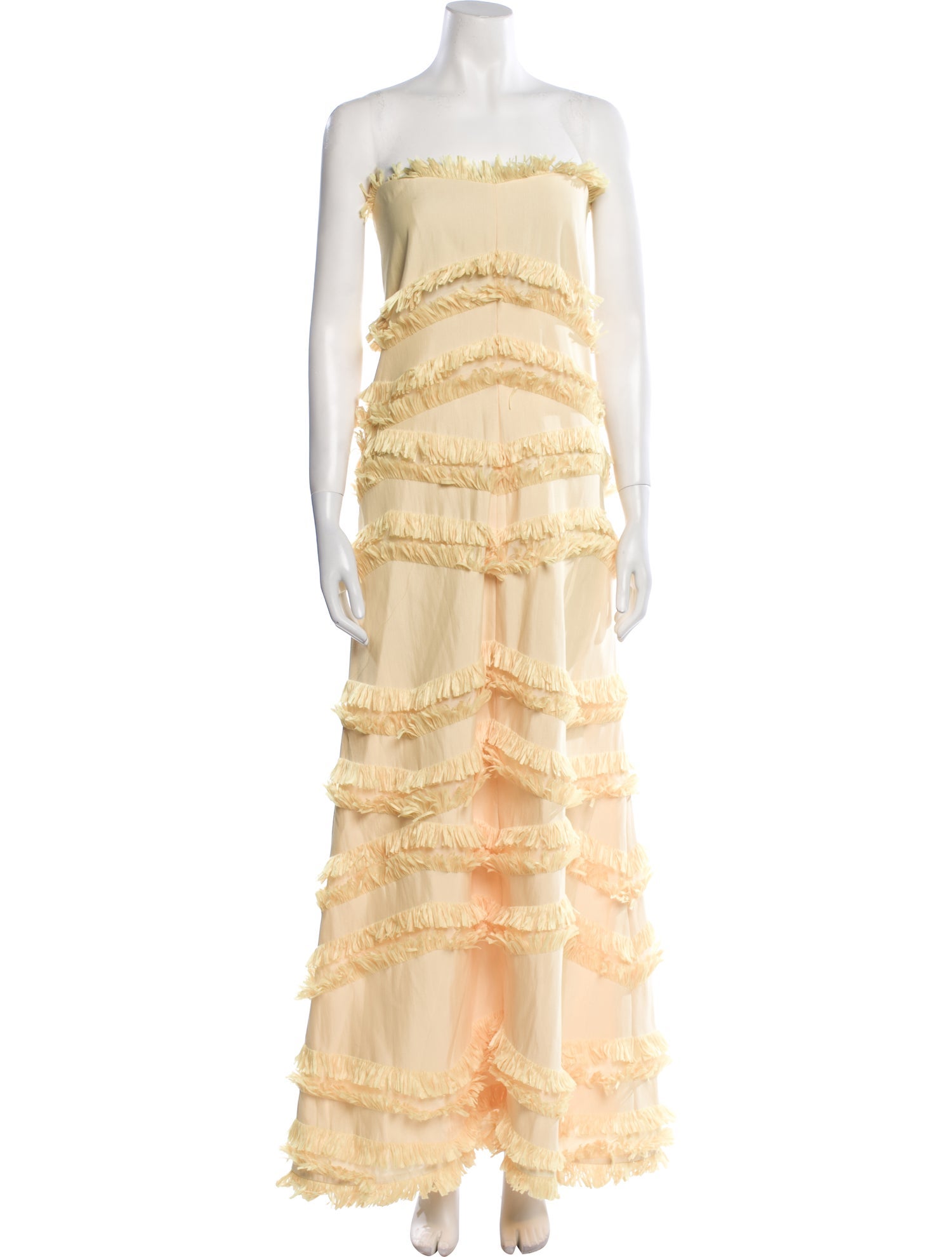 Alexis Lace Pattern Long Dress w/ Tags