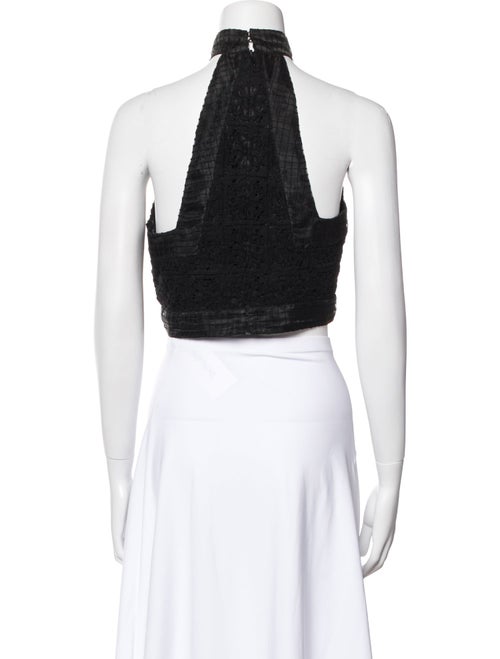 Alexis Turtleneck Sleeveless Crop Top