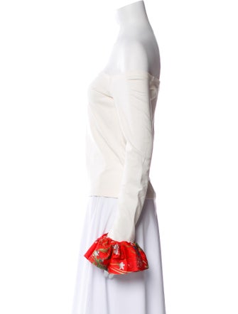 Alexis Off-The-Shoulder Long Sleeve Blouse