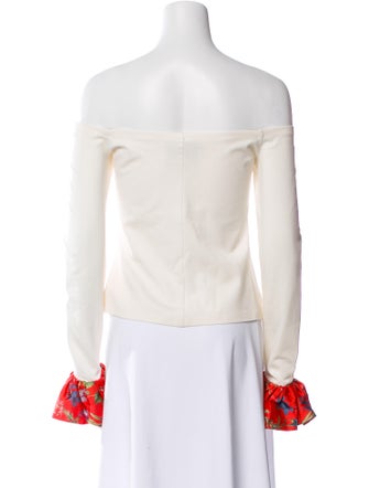 Alexis Off-The-Shoulder Long Sleeve Blouse