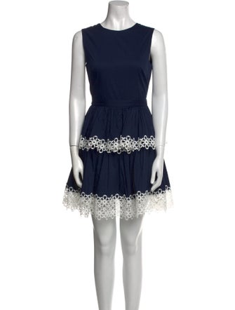 Alexis Crew Neck Mini Dress