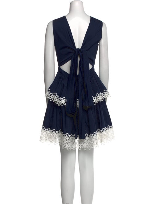 Alexis Crew Neck Mini Dress