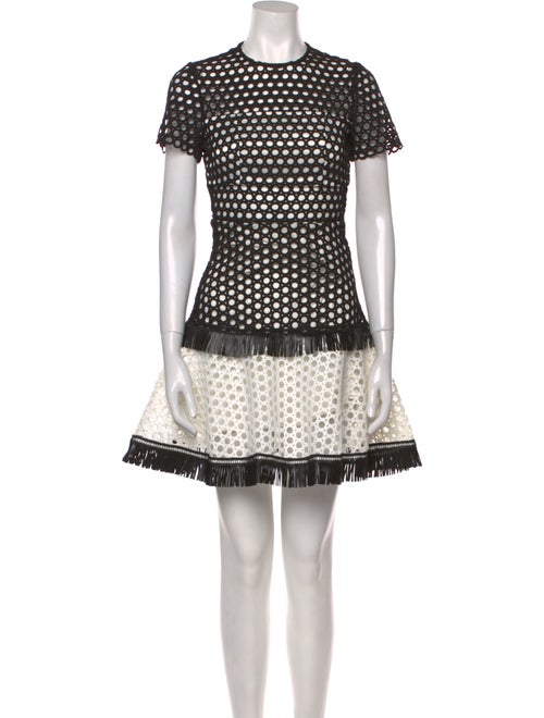 Alexis Polka Dot Print Mini Dress