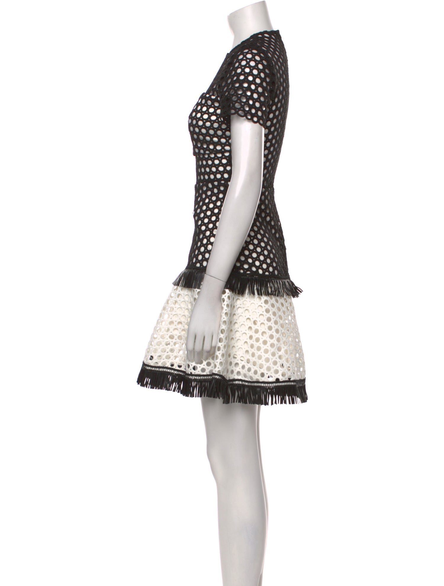 Alexis Polka Dot Print Mini Dress
