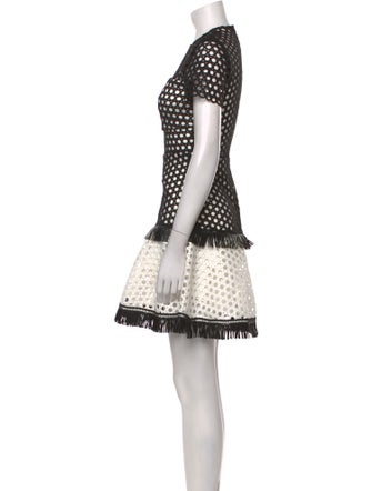 Alexis Polka Dot Print Mini Dress