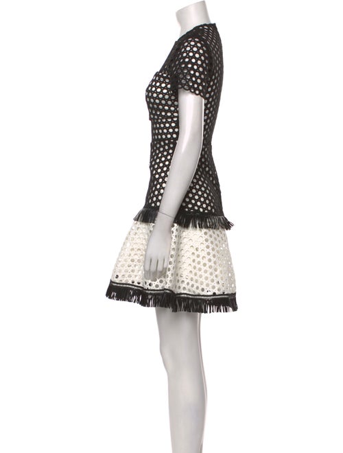 Alexis Polka Dot Print Mini Dress