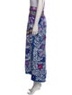 Alexis Floral Print Midi Length Skirt