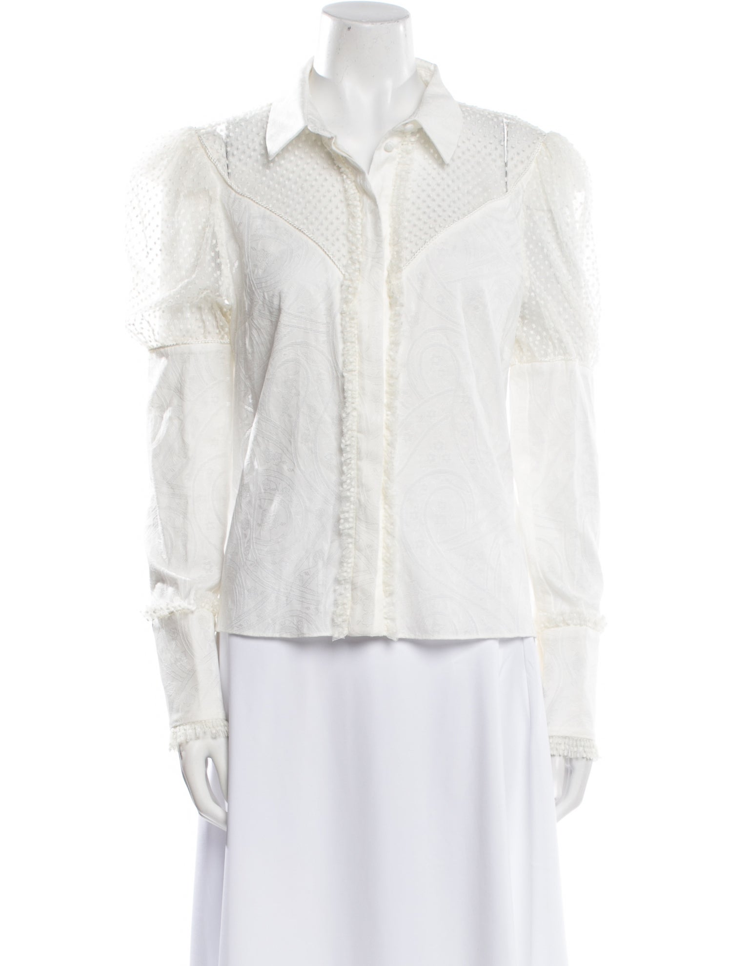 Alexis Long Sleeve Button-Up Top