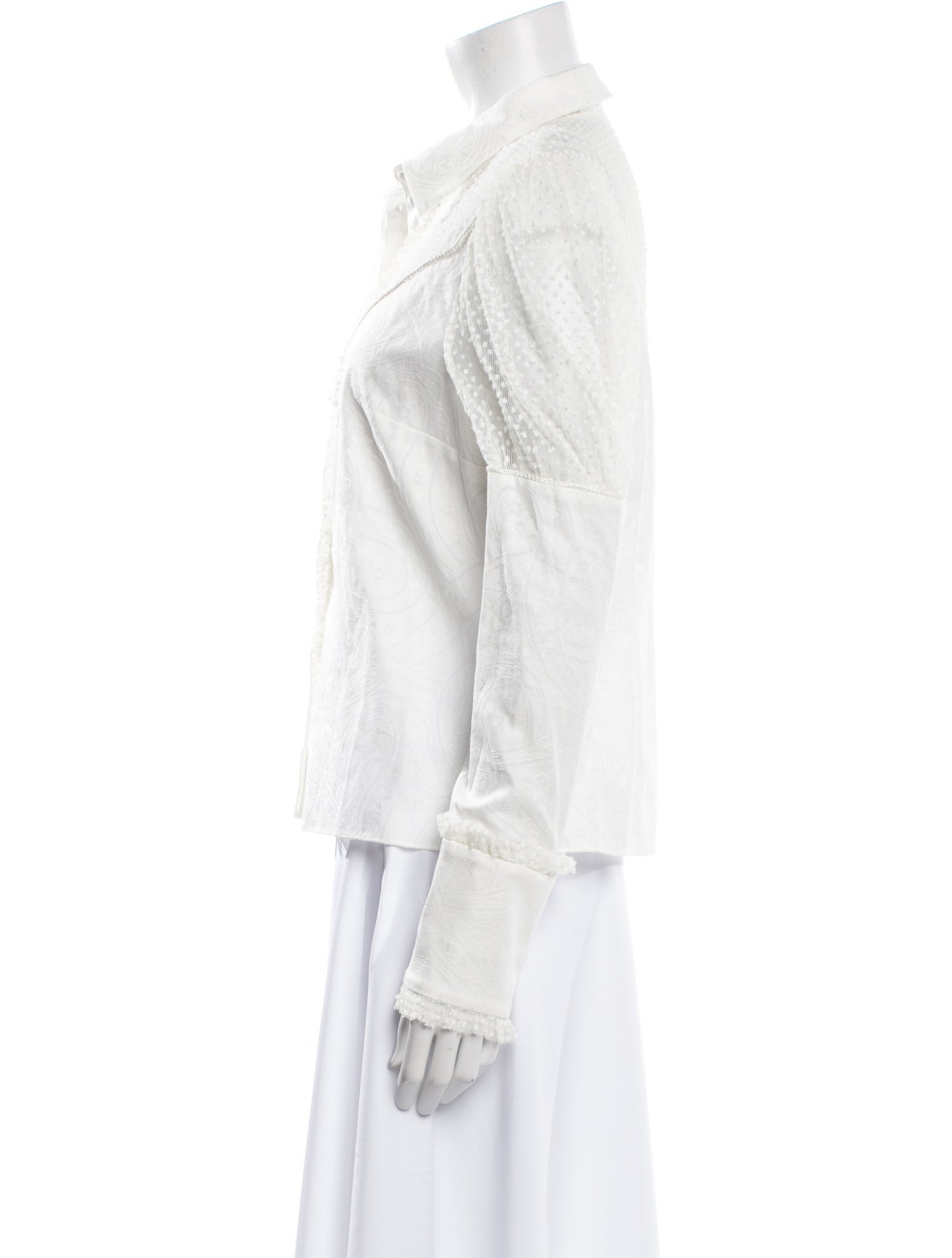 Alexis Long Sleeve Button-Up Top