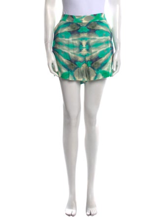 Alexis Printed Mini Shorts