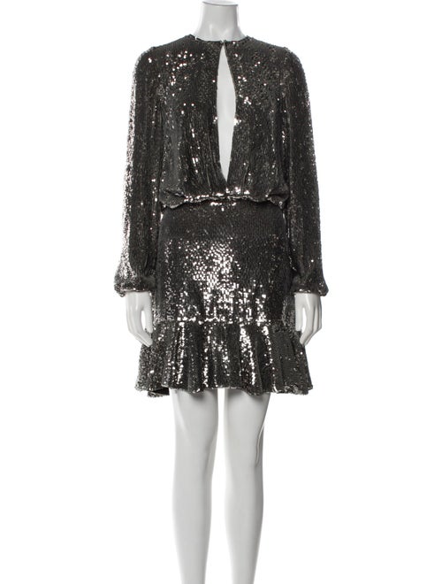 Alexis Silk Knee-Length Dress