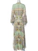 Alexis Paisley Print Long Dress