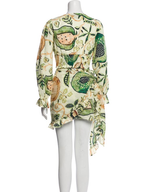 Alexis Linen Printed Skirt Set