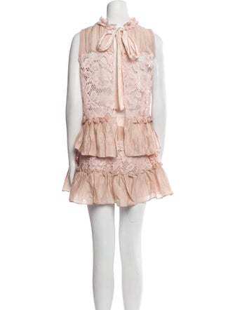 Alexis Ruffle Embellishment Skirt Set