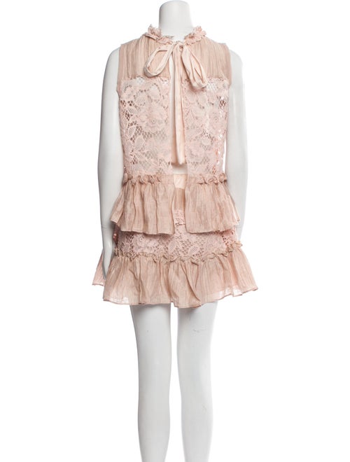 Alexis Ruffle Embellishment Skirt Set