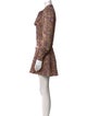 Alexis Floral Print Mini Dress