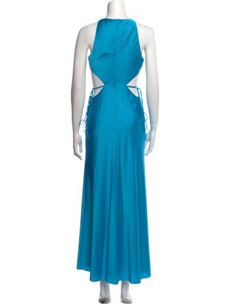 Alexis Crew Neck Long Dress