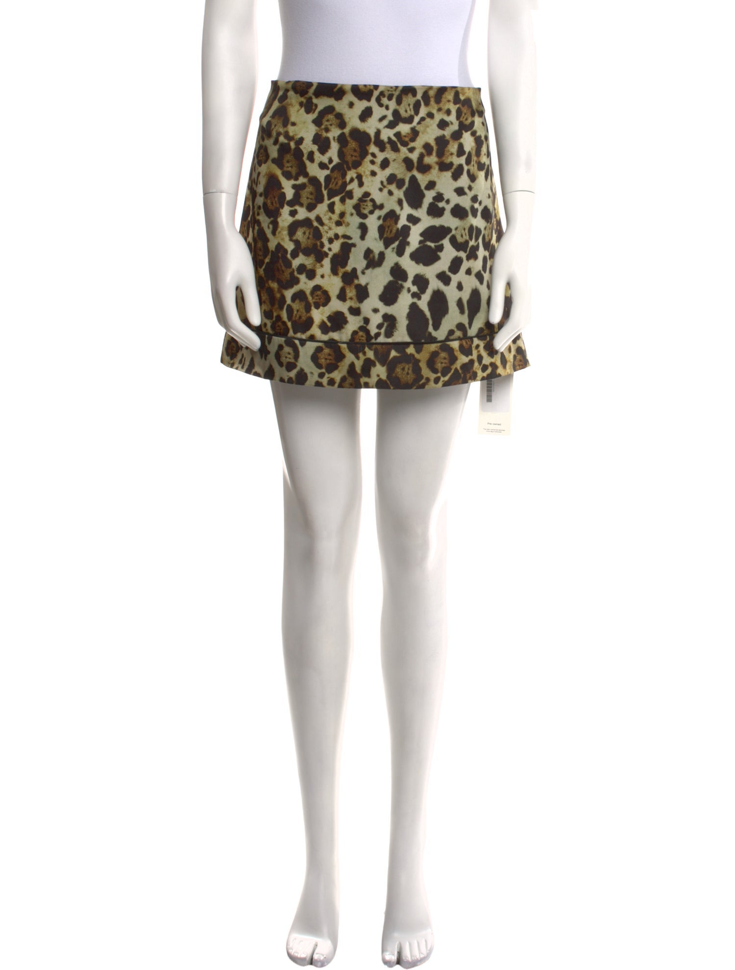 Alexis Animal Print Mini Skirt