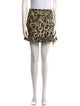 Alexis Animal Print Mini Skirt