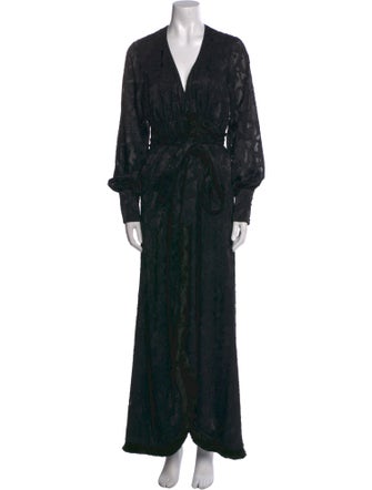 Alexis Printed Long Dress