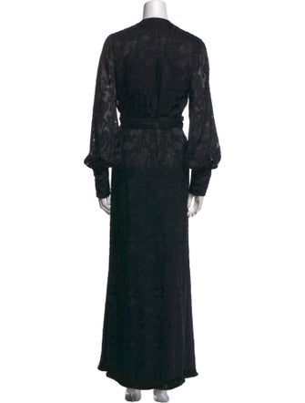 Alexis Printed Long Dress