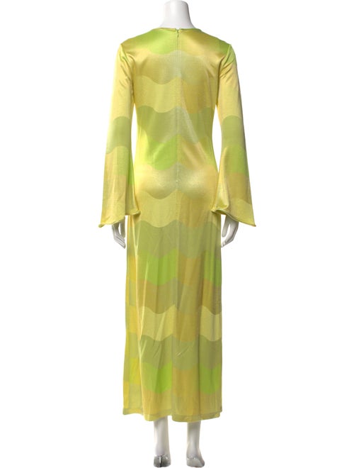 Alexis Crew Neck Long Dress