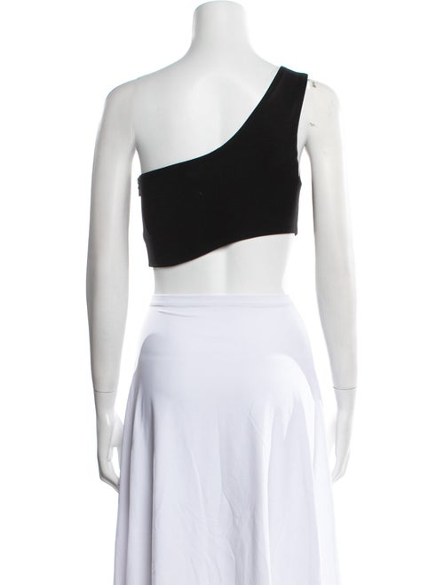 Alexis One-Shoulder Sleeveless Crop Top