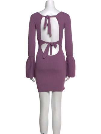 Alexis Scoop Neck Mini Dress